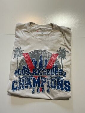 TMC The Marathon Clothing Los Angeles Champions Dodgers Baseball Victory T-Shirt